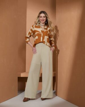 CALÇA PANTALONA BOLSO TRASEIRO